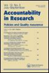 Accountability in Research-Policies and Quality Assurance雜志封面